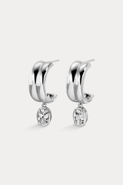 Odette Oval Hoops