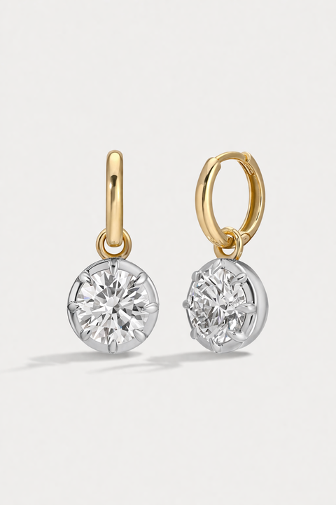 Large Cleo Diamond Earrings