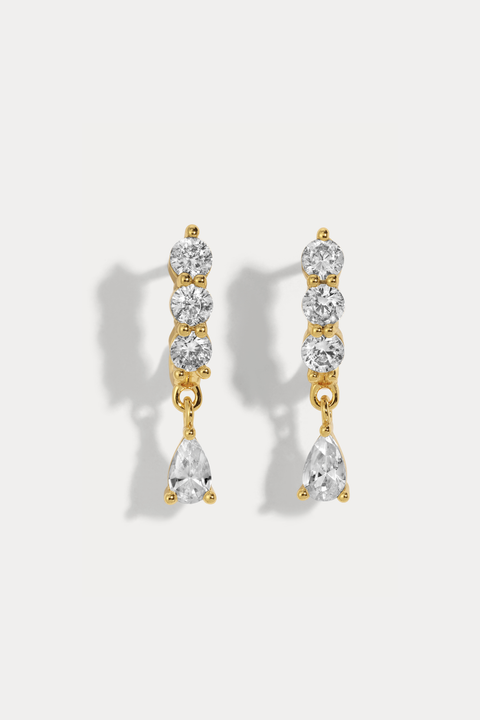 Hilary Pear Dangles