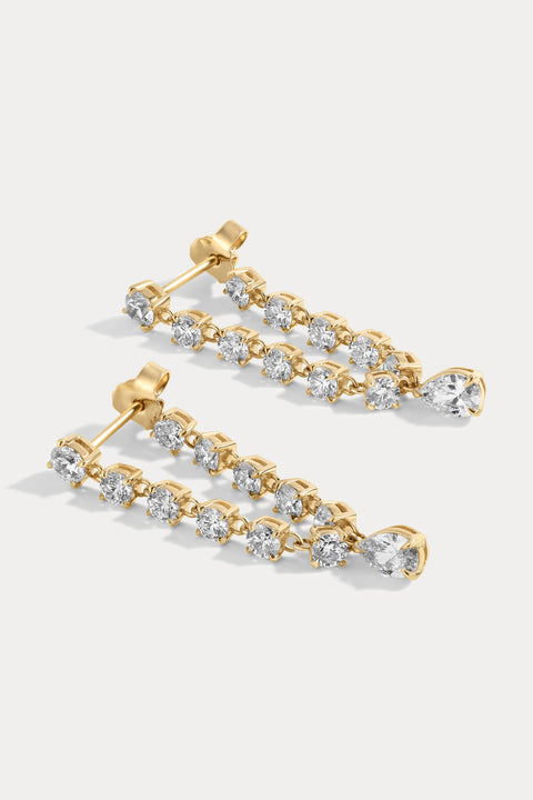 Stephie Diamond Earrings