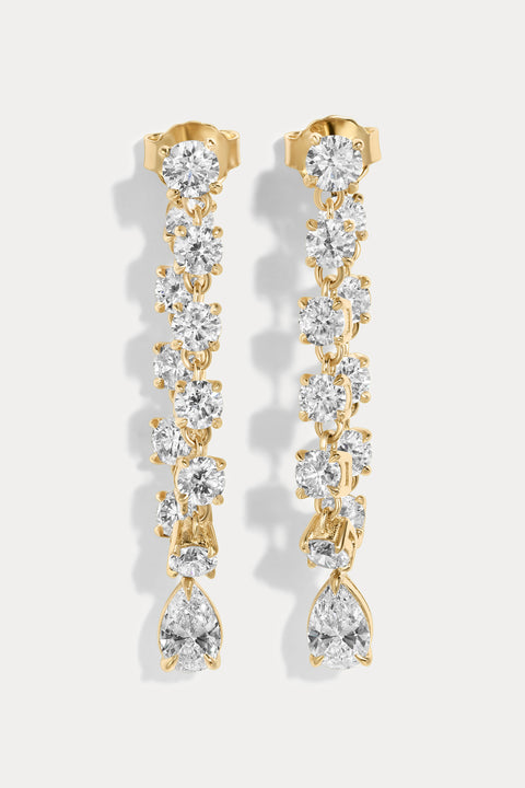 Stephie Diamond Earrings
