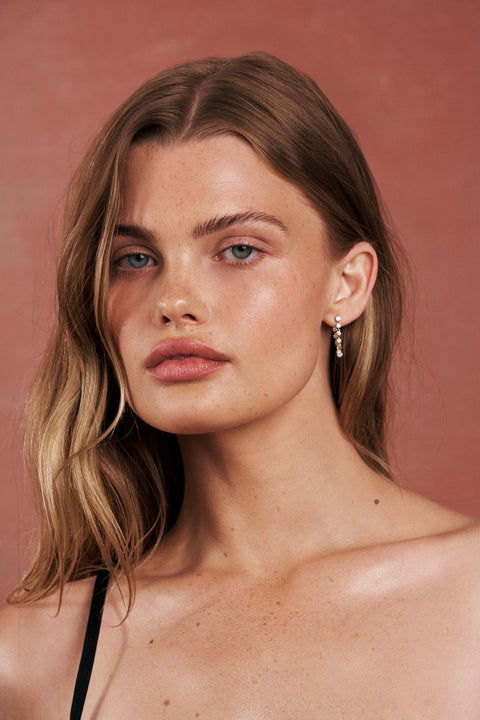 Small Stephie Diamond Earrings