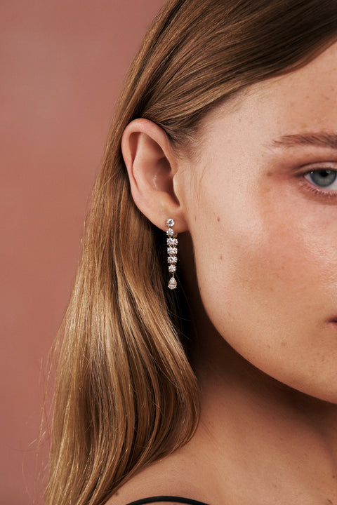 Stephie Diamond Earrings
