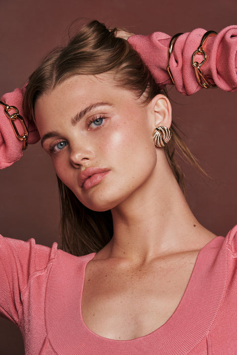 Pave Arlo Earrings