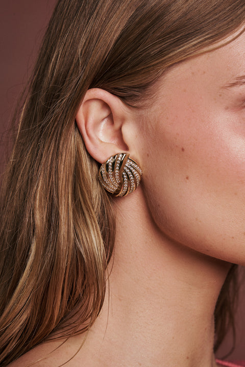 Pave Arlo Earrings