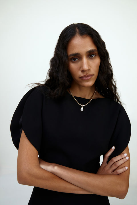 Medium Bruna Pear Necklace