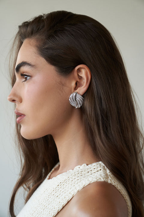 Pave Arlo Earrings