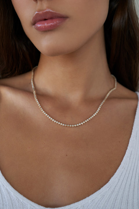 Mini Reese Tennis Necklace