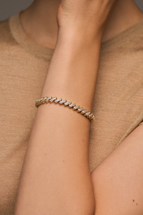 Lyra Pavé Bracelet