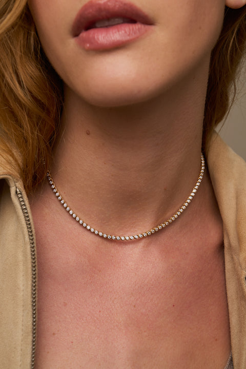 Mini Reese Tennis Necklace