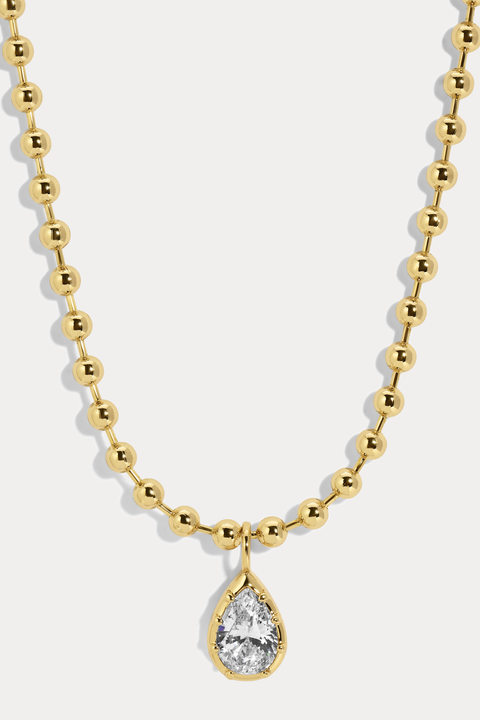 Cleo Pear Necklace
