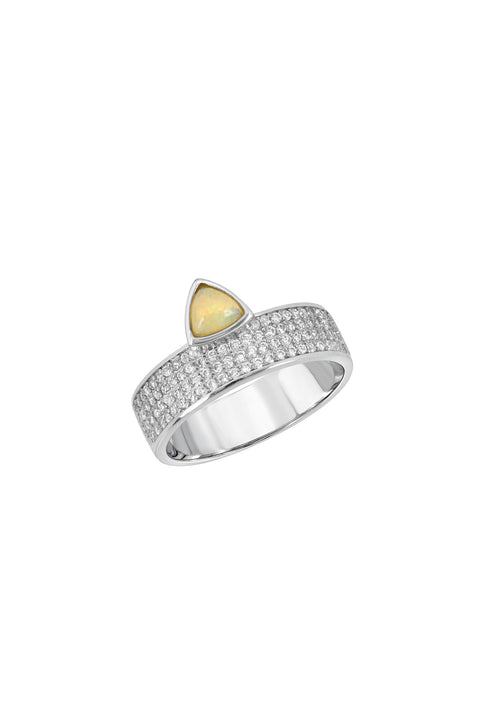 Finish - Silver | Style - Pave